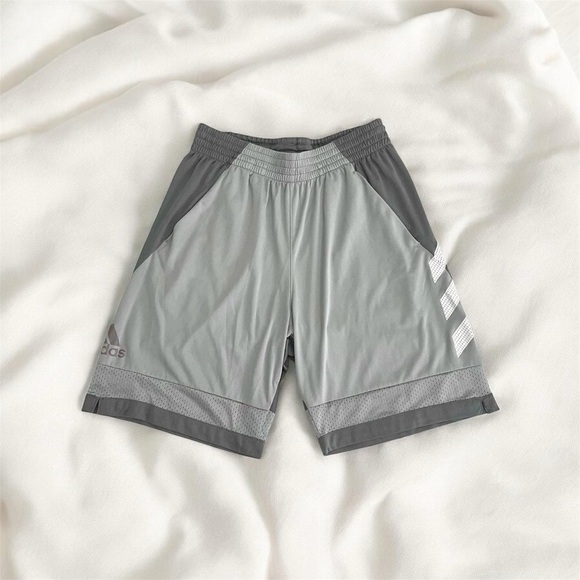ADIDAS® CLIMALITE TRAINING SHORTS. - Picture 1 of 4